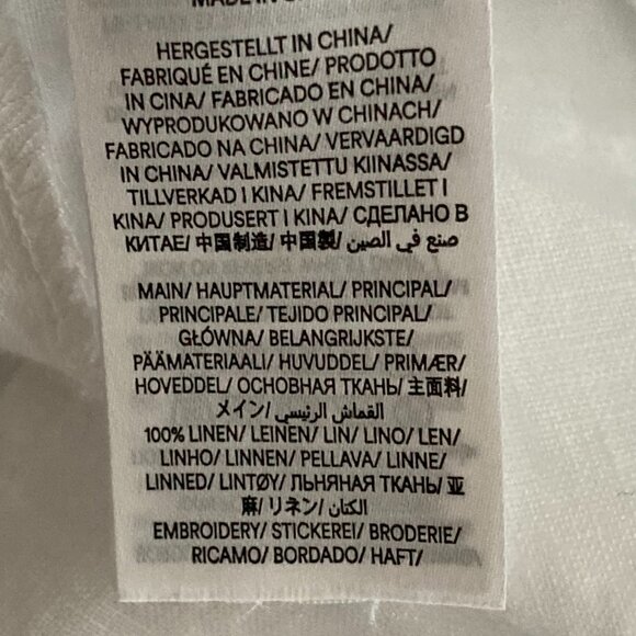 Boden Una Linen Embroidered Maxi Dress, Floral Garland, Ivory, 6P - Picture 11 of 11